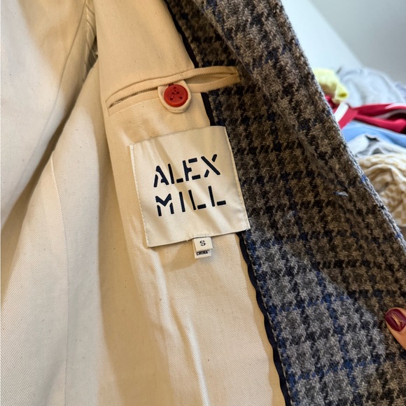 Alex Mill Houndstooth Women's Blazer - Picture 2 of 3